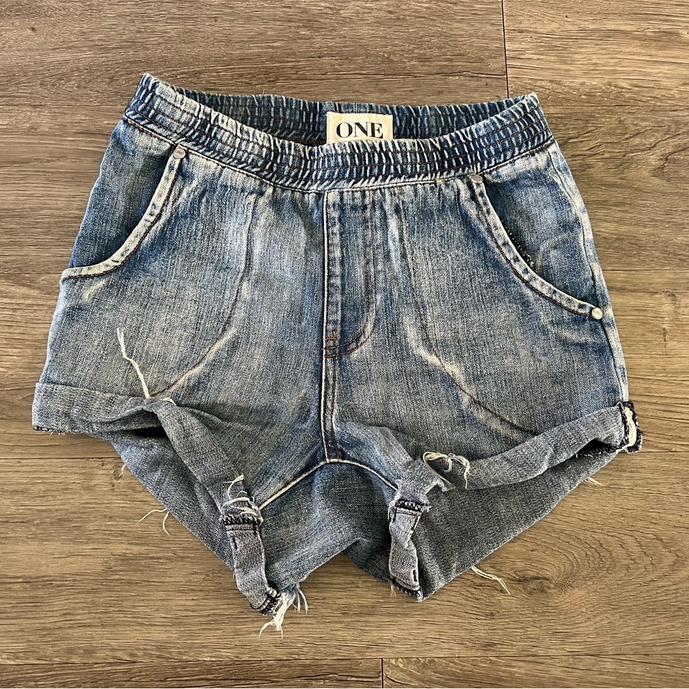 One Teaspoon denim shorts